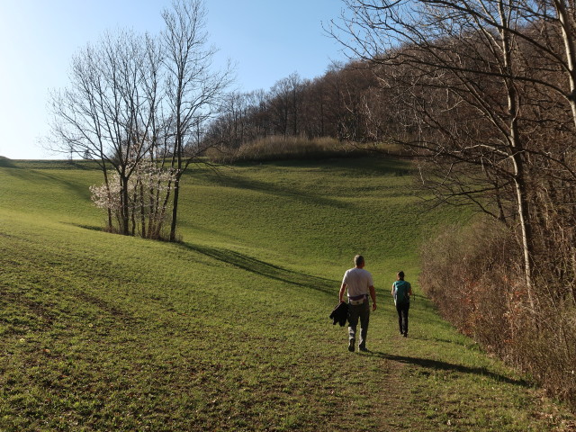 Erich und Sabine zwischen Brillergraben und Staff