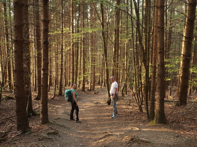 Sabine und Erich zwischen Staffhütte und Fußthaler