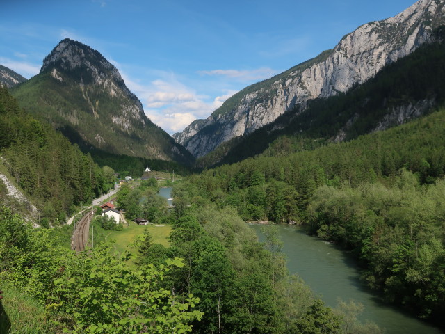 Gstatterboden, 577 m (4. Juni)