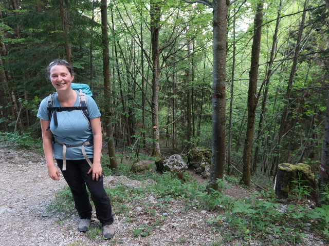 Sabine zwischen Kühgraben und Brucksattel (4. Juni)