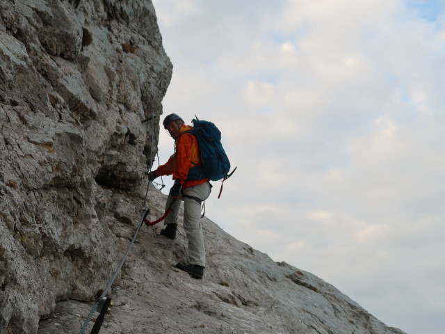 Südwandband-Klettersteig: Erich (5. Juni)