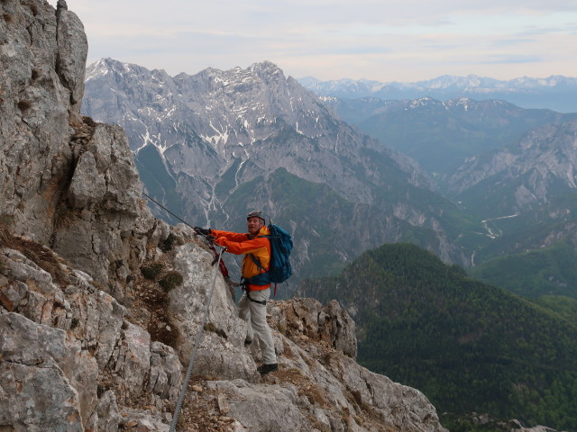 Südwandband-Klettersteig: Erich (5. Juni)