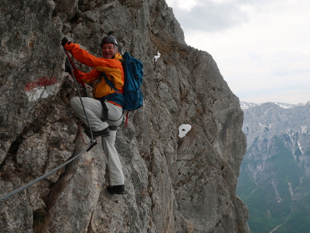 Südwandband-Klettersteig: Erich (5. Juni)