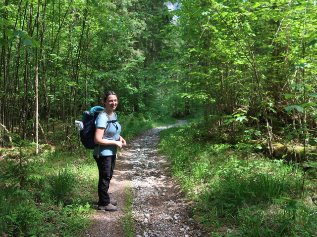 Sabine zwischen Rotgraben und Rauchboden (5. Juni)