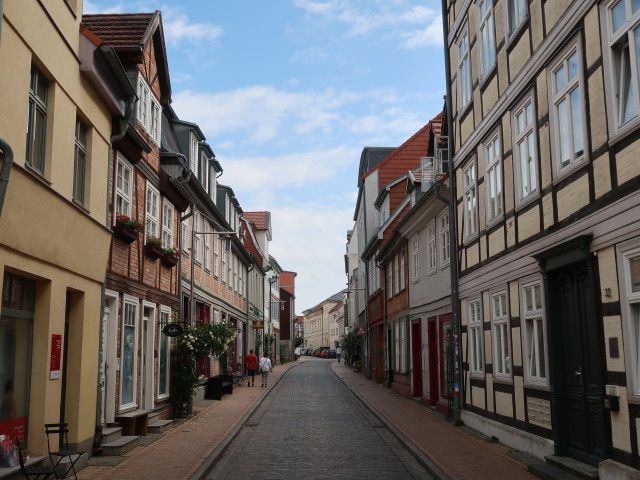 Münzstraße in Schwerin (21. Juni)