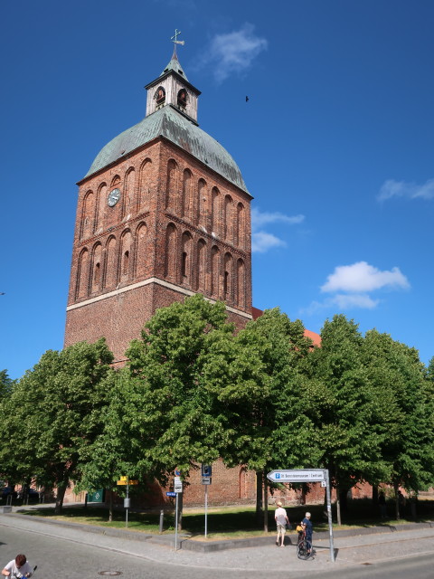 Marienkirche in Ribnitz (22. Juni)
