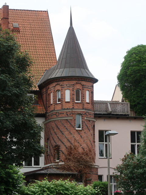 Olof-Palme-Platz in Stralsund (23. Juni)