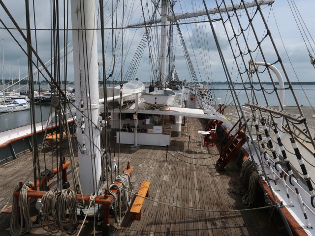 Gorch Fock I in Stralsund (23. Juni)