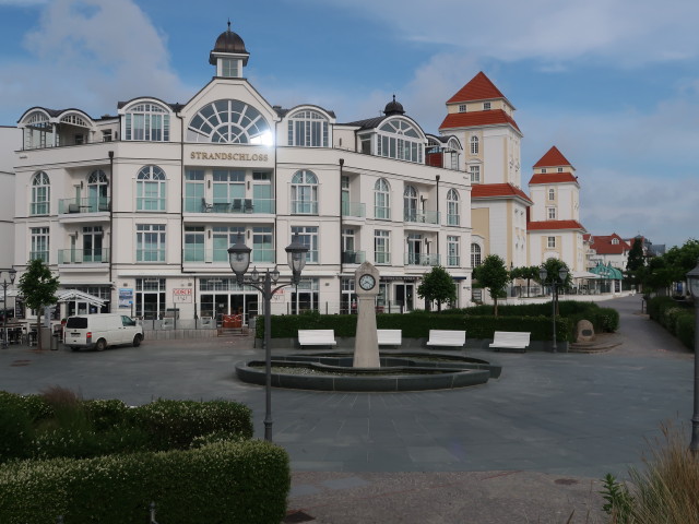 Hotel Strandschloss in Binz (24. Juni)