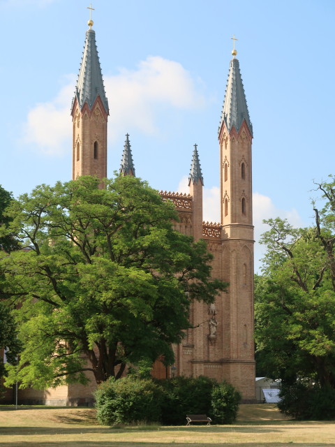 Schlosskirche in Neustrelitz (26. Juni)