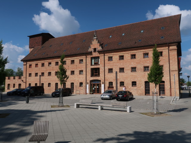 Am Stadthafen in Neustrelitz (26. Juni)