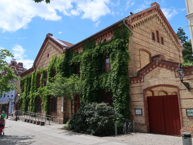 Friedensstraße in Waren an der Müritz (26. Juni)