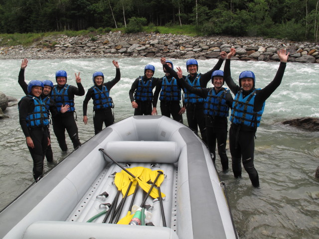 Ursa, Raphael, Peter, Victoria, Arian, Kamil, Frank, Gerald und ich