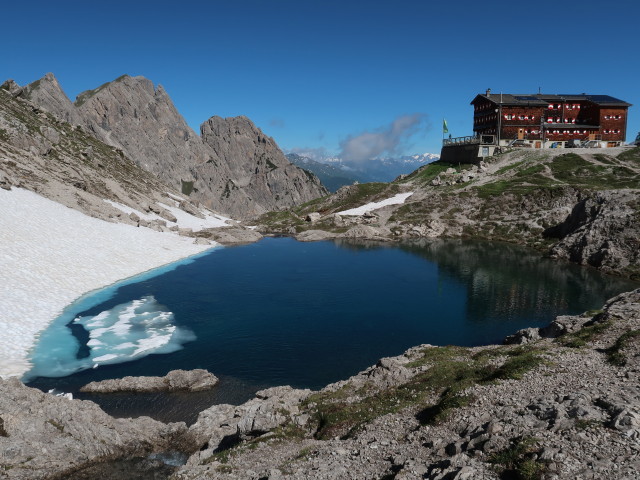 Kleiner Laserzsee und Karlsbader Hütte