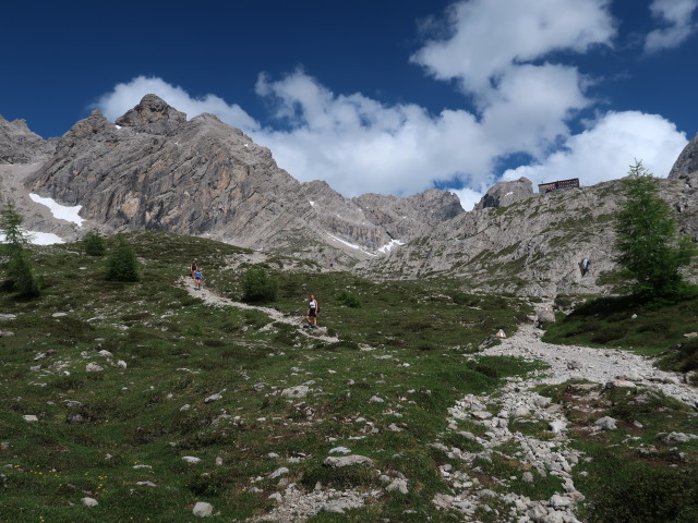 Egerländerweg zwischen Karlsbader Hütte und Marcherstein