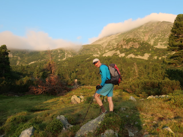 Herbert im Brandstätterkar (24. Juli)