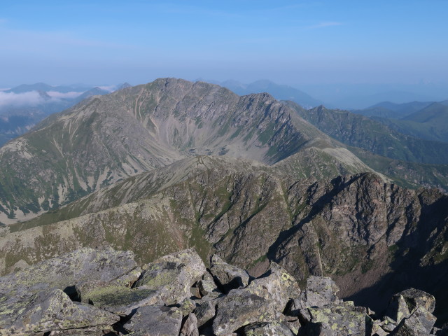 Geierhaupt vom Hochreichart aus (24. Juli)