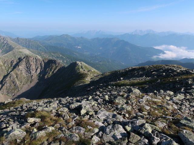 zwischen Hochreichart und Hirschkarlgrat (24. Juli)
