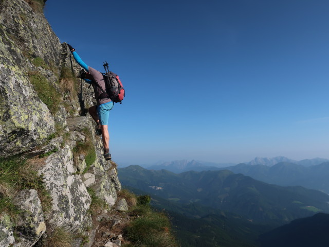 Herbert am Hirschkarlgrat (24. Juli)