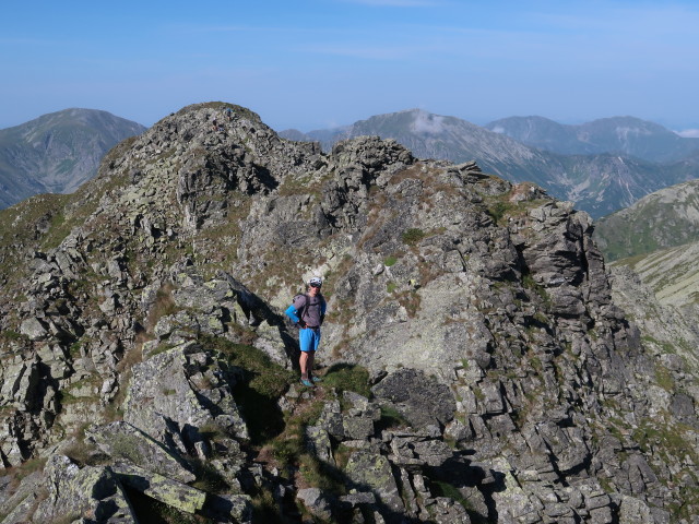 Herbert am Hirschkarlgrat (24. Juli)