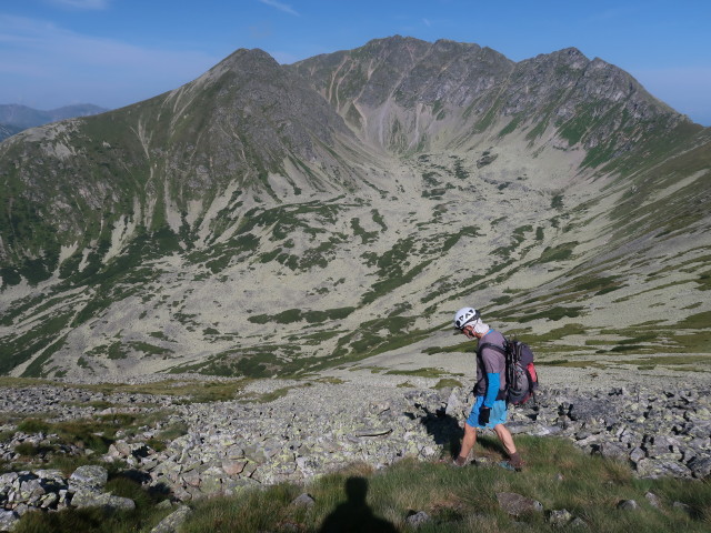 Herbert zwischen Hirschkarlgrat und Hölltalsattel (24. Juli)