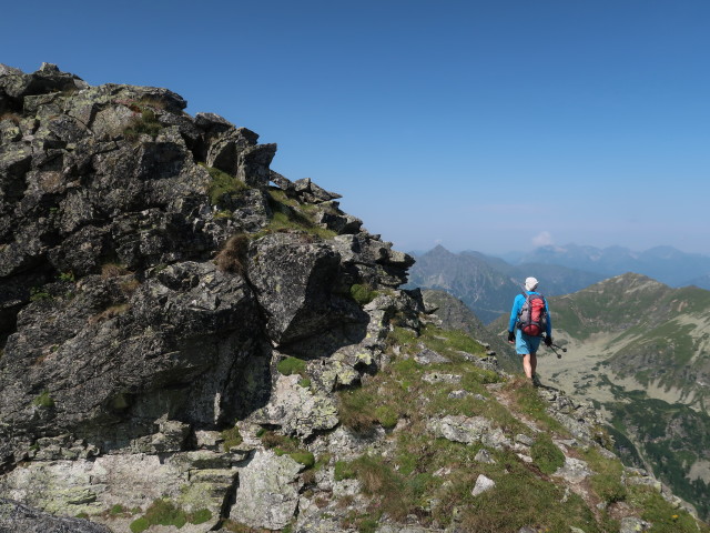Herbert zwischen Grieskogel und Geierhaupt (24. Juli)