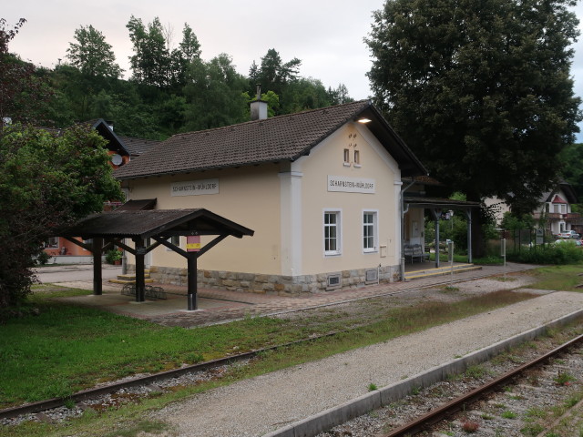 Bahnhof Scharnstein-Mühldorf (8. Aug.)