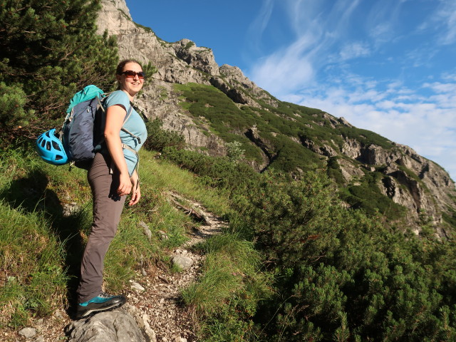 Sabine am Grießkarsteig