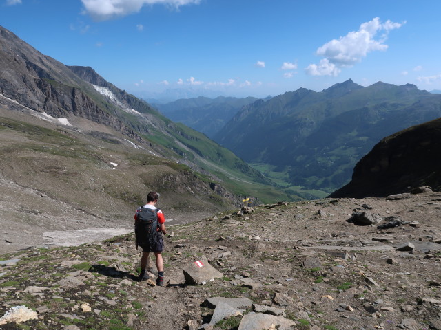Ronald zwischen Remsschartl und Schwarzenberghütte (15. Aug.)