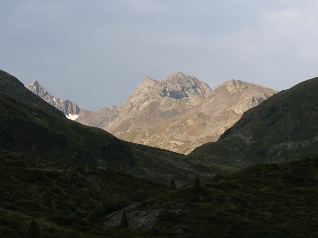 Gleirschtal zwischen Pforzheimer Hütte und Vorderer Gleirschalm (22. Aug.)