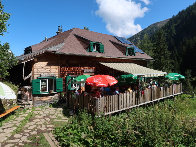 Hans-Wödl-Hütte, 1.528 m (4. Sep.)
