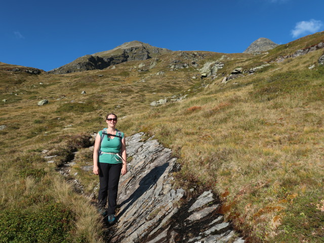 Sabine zwischen Neualmscharte und Preintalerhütte (4. Sep.)