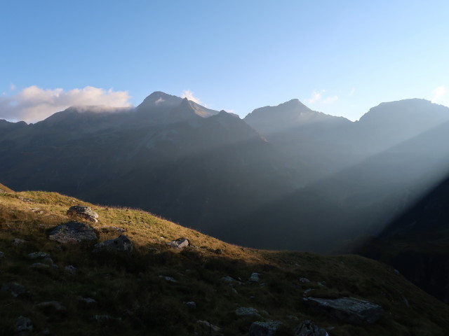 zwischen Äußerem Lämmerkar und Unterer Klafferscharte (5. Sep.)
