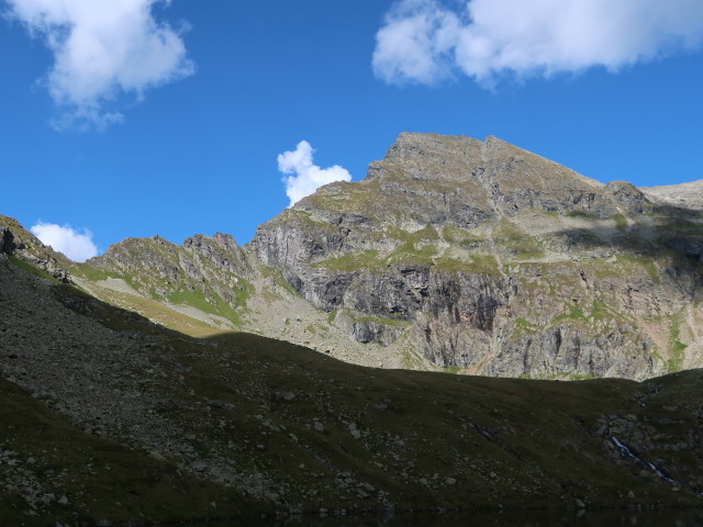 Waldhorn vom Zwerfenbergsee aus (5. Sep.)