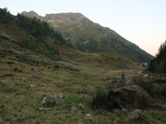 zwischen Preintalerhütte und Unterem Sonntagskarsee (6. Sep.)