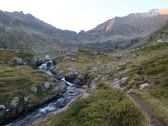 zwischen Preintalerhütte und Unterem Sonntagskarsee (6. Sep.)