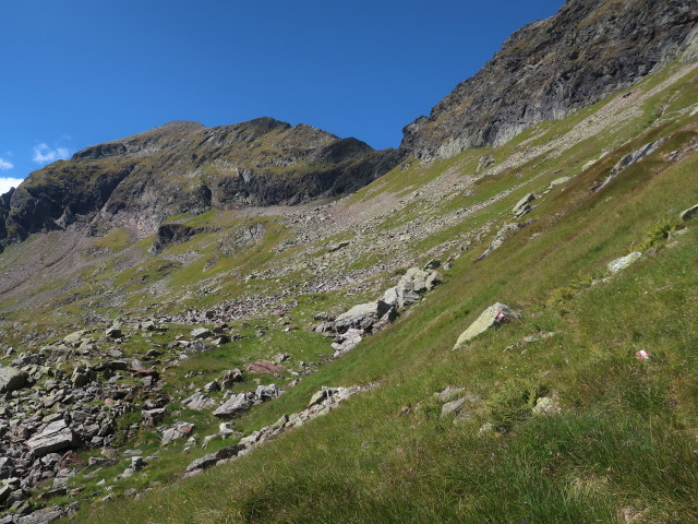 zwischen Rettingscharte und Steinigboden (6. Sep.)