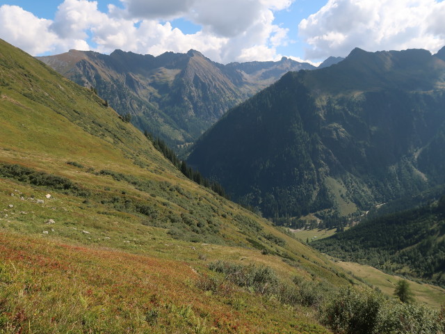 zwischen Rettingscharte und Steinigboden (6. Sep.)