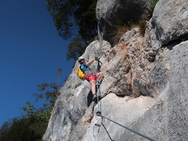 Falkenstein-Klettersteig: Romana