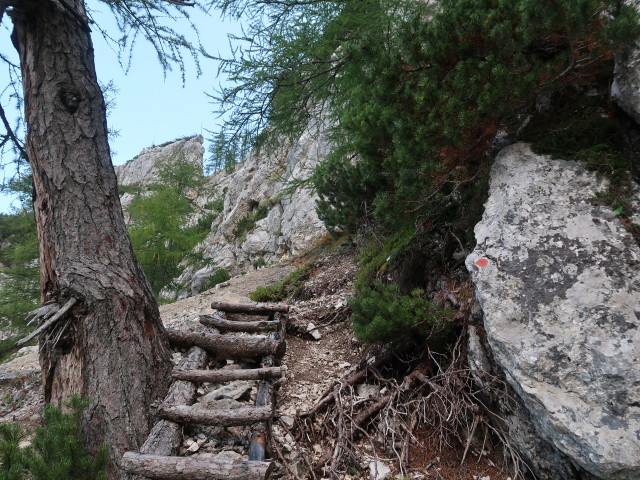 zwischen Krischahütte und Walter-Mory-Klettersteig
