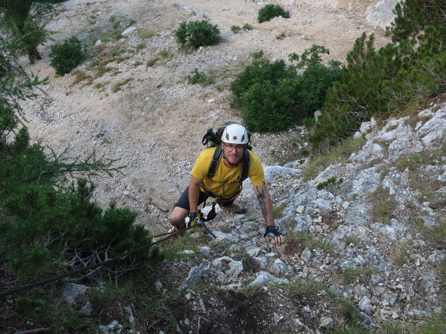 Walter-Mory-Klettersteig: David