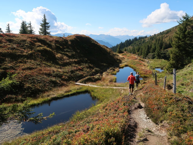 Georg und Sarah zwischen Hundstein und Schönwieskopf