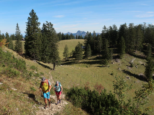 Georg und Sarah zwischen Brombergalm und Petergupf