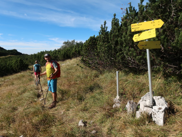 Sarah und Georg zwischen Hoher Schrott und Hochglegt