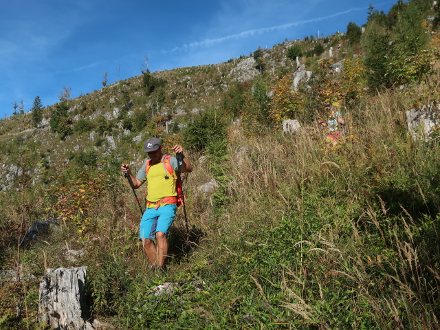 Georg und Sarah zwischen Kotalm und Möselwiesen