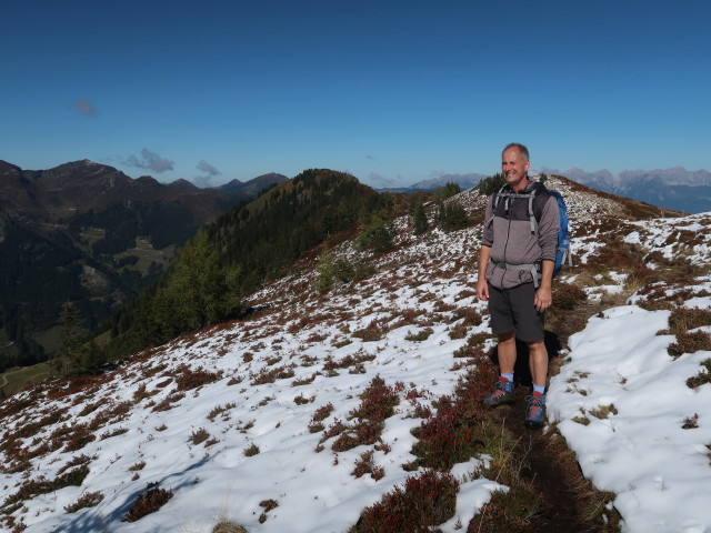 Frank zwischen Spießnägeln und Rettensteinjoch (9. Okt.)