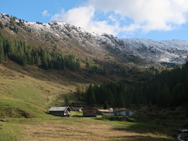 Schöntalalm, 1.601 m (9. Okt.)