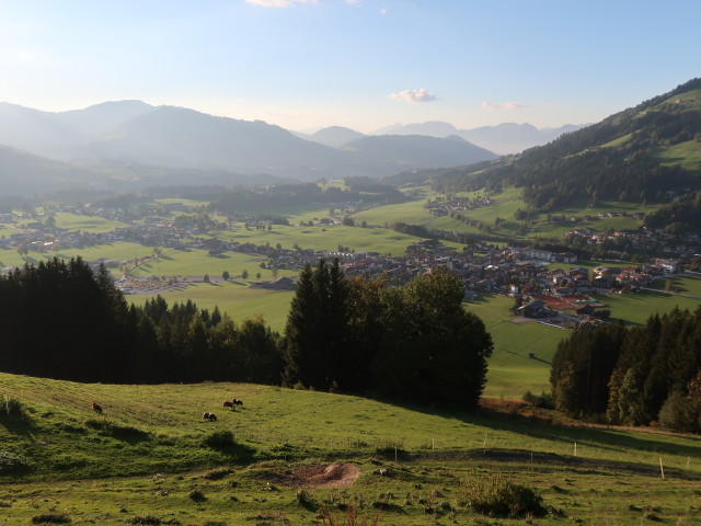 Westendorf von den Zieplhöfen aus (10. Okt.)