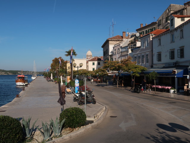 Obala dr. Franje Tudmana in Sibenik (27. Okt.)