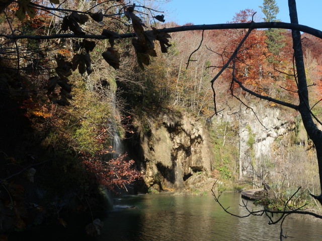 zwischen Gradinsko jezero und Galovac im Nacionalni park Plitvicka jezera (30. Okt.)
